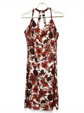 🌿 Prana Breathe Paisley Dress – Size L – Built-In Bra – Like New